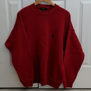 Red Nautica Knit Sweater